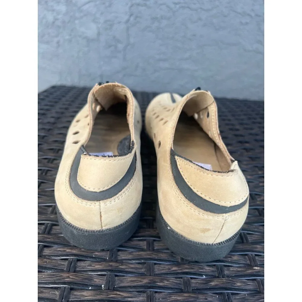 Golfstream Women Leather Perforated Golf Shoes Size 7.5M